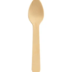 Kertakäyttölusikka Biopak 11 cm 10 kpl puinen
