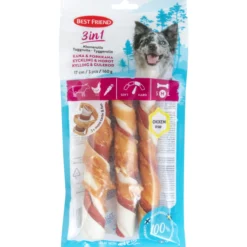 Kierrerulla Best Friend 3 kpl 160 g 3in1 kana & porkkana