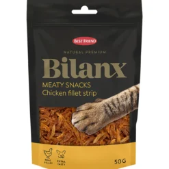 Kissanherkku Best Friend 50 g Bilanx Meaty Snacks kanafilesuikale