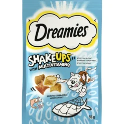 Kissanherkku Dreamies 55 g ShakeUps Seafood