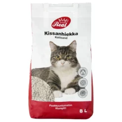 Kissanhiekka 8 l paakkuuntumaton