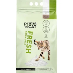 Kissanhiekka PrimaCat 10 l Fresh Apple valkoinen