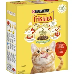 Kissanruoka Friskies 1 kg Adult nauta-kana-maksa