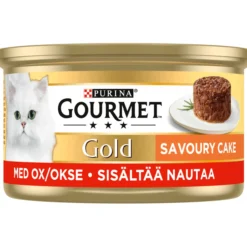 Kissanruoka Gourmet Gold 85 g Savoury Cake nautaa ja tomaattia
