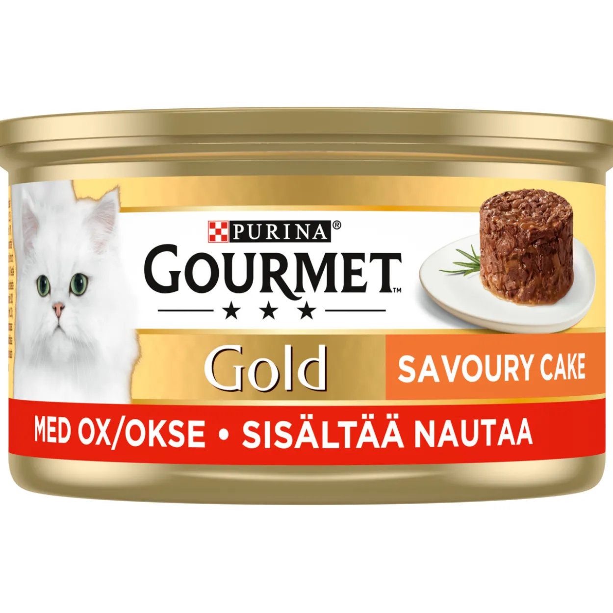 Kissanruoka Gourmet Gold 85 g Savoury Cake nautaa ja tomaattia