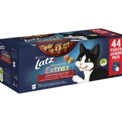 Kissanruoka Latz 44 x 85 g Sensations Extras Countryside hyytelössä