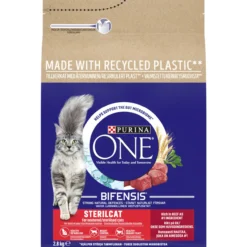 Kissanruoka Purina One 2,8 kg Sterilcat Nautaa ja vehnää