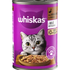 Kissanruoka Whiskas 400 g Ankkaa hyytelössä