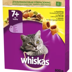 Kissanruoka Whiskas 800 g 7+ kana