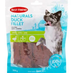 Koiran herkku Best Friend 200 g Naturals ankkafilee