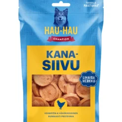 Koiran herkku Hau-Hau Champion 100 g kanasiivu