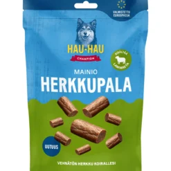Koiran herkku Hau-Hau 100 g Mainio herkkupala lammasta