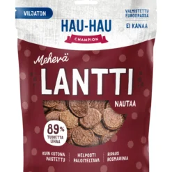 Koiran herkku Hau-Hau 400 g Mehevä Lantti nautaa