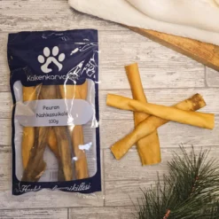 Koiran herkku Kaikenkarvaiset 100 g peuran nahkasuikale