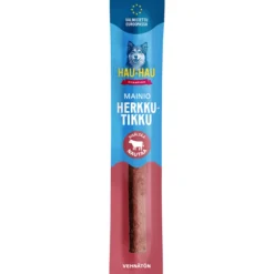 Koiran herkkutikku Hau-Hau Champion 12 g Mainio nautaa