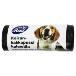 Koirankakkapussi Real Dog 50 kpl kahvoilla