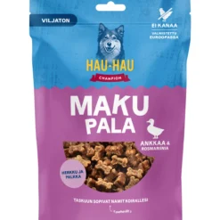 Koiran makupala Hau-Hau 200 g viljaton ankka-rosmariini