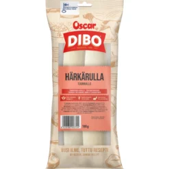 Koiran puruherkku Dibo 2 kpl 100 g härkärulla