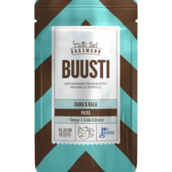 Koiranruoka Dagsmark 90 g Buusti kana-kala patee