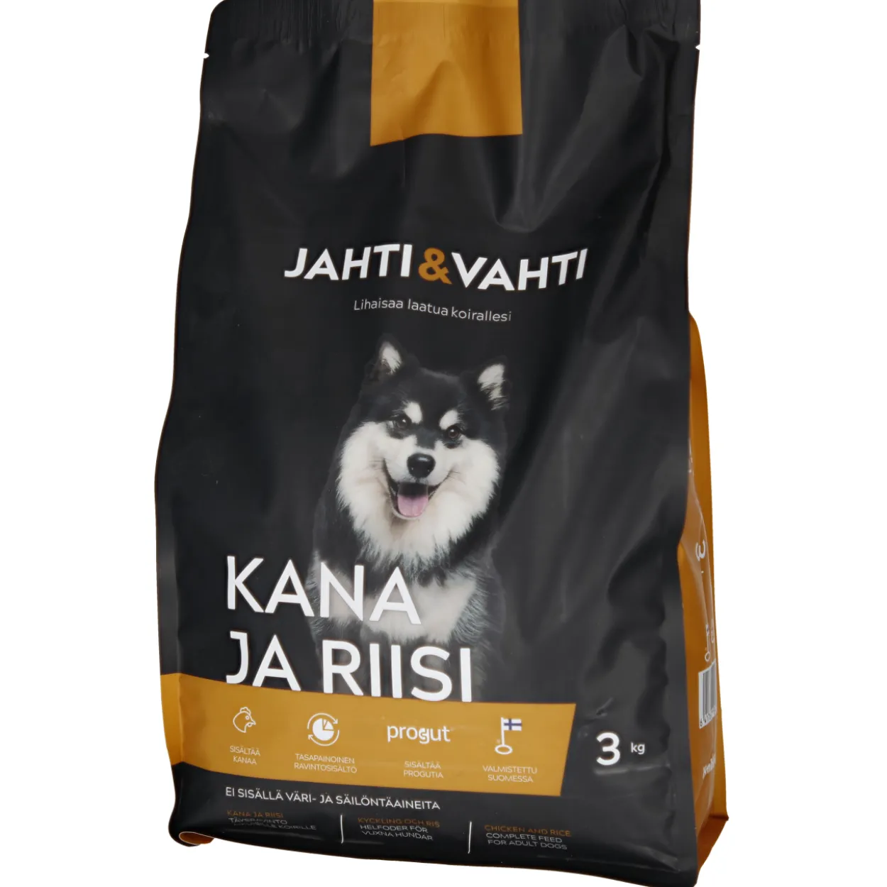 Koiranruoka Jahti&Vahti 3 kg kana ja riisi