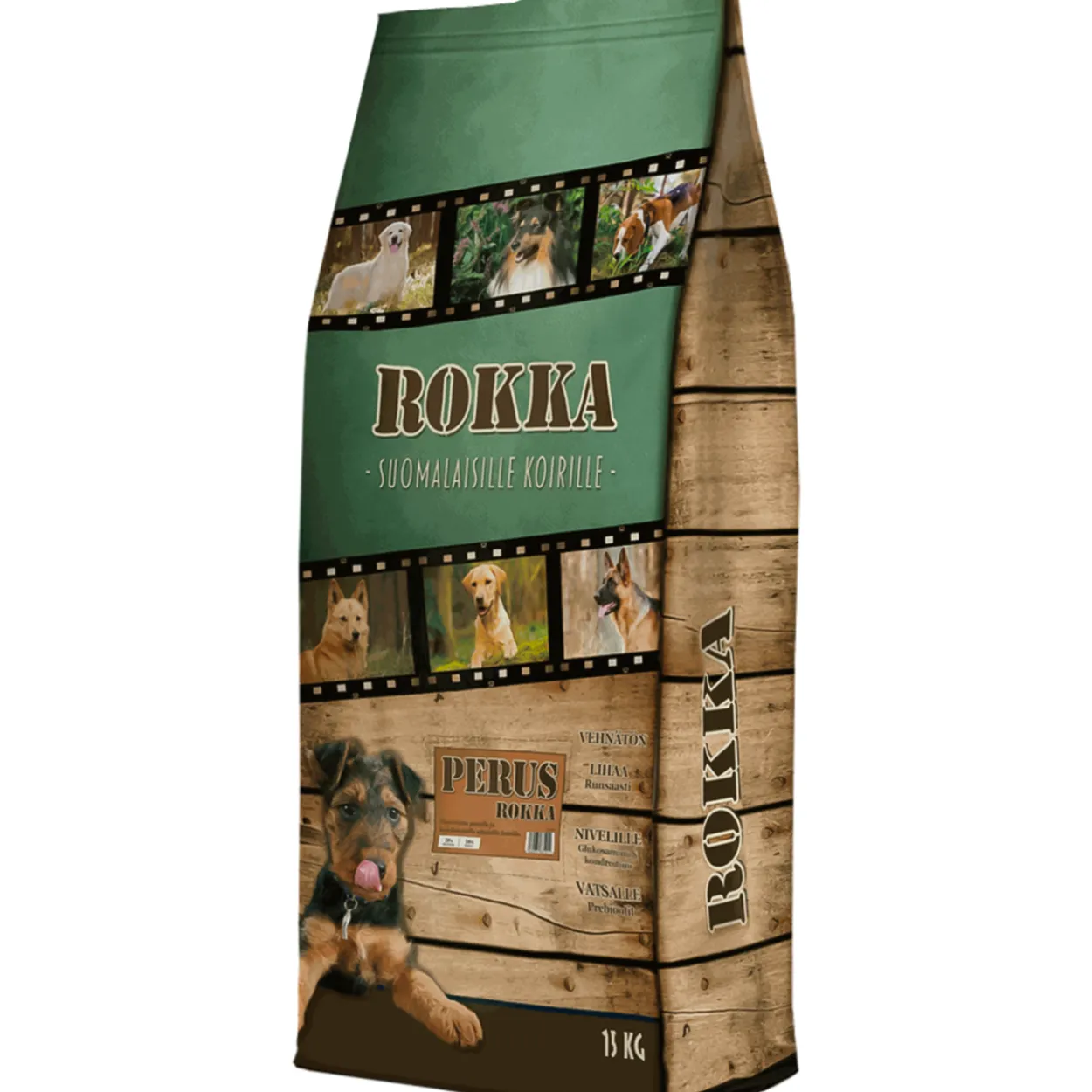 Koiranruoka Rokka 15 kg kevyt