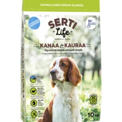 Koiranruoka SertiLife 10 kg kana & kaura