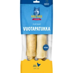 Koiran vuotapatukka Hau-Hau 2 kpl 150 g Purtavat sis. kanaa