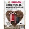 Komposti- ja huussikuivike Biolan 40 l turpeeton