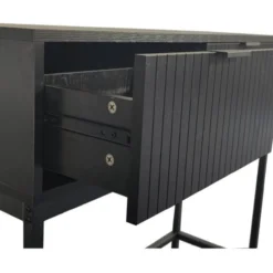 Konsolipöytä Tenstar 90 x 30 x 84 cm Siera musta