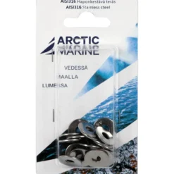 Korialuslevy Arctic Marine DIN9021 M5 A4, 25 kpl