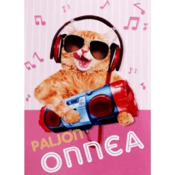 Kortti Miny kissa Onnea