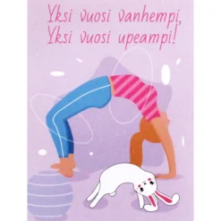 Kortti Miny Yksi vuosi vanhempi
