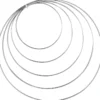 Kranssipohjasetti Iisi 5 kpl 15-35 cm metalli