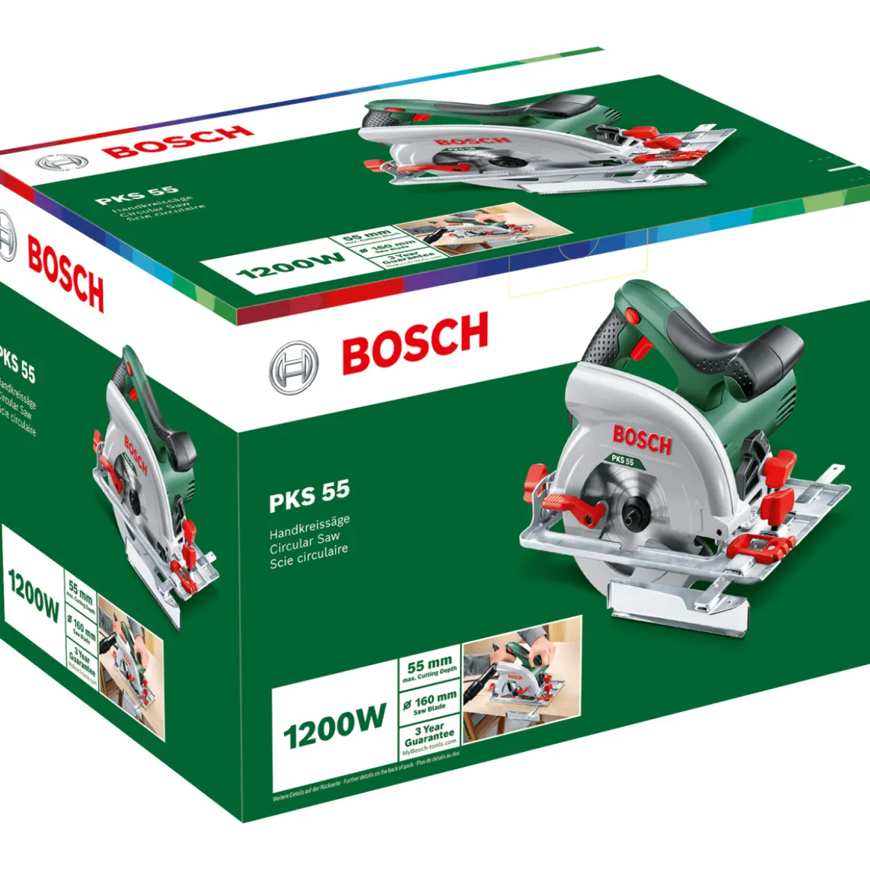 Käsipyörösaha Bosch PKS 55
