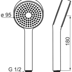 Käsisuihku Oras Apollo 254020