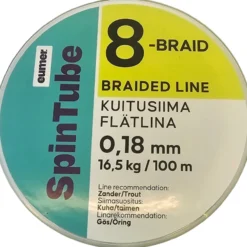 Kuitusiima Eumer Spintube 8