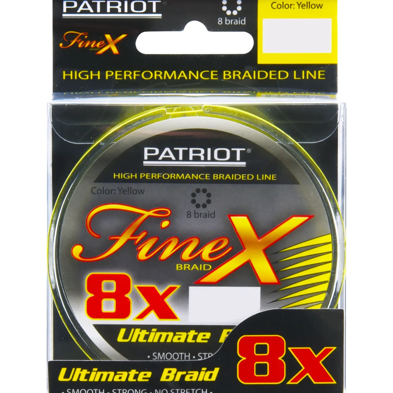 Kuitusiima Patriot FineX Braid 8X 120 m