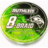 Kuitusiima Ruthless Fishing 8-Braid, 115 m, kirkkaan vihreä