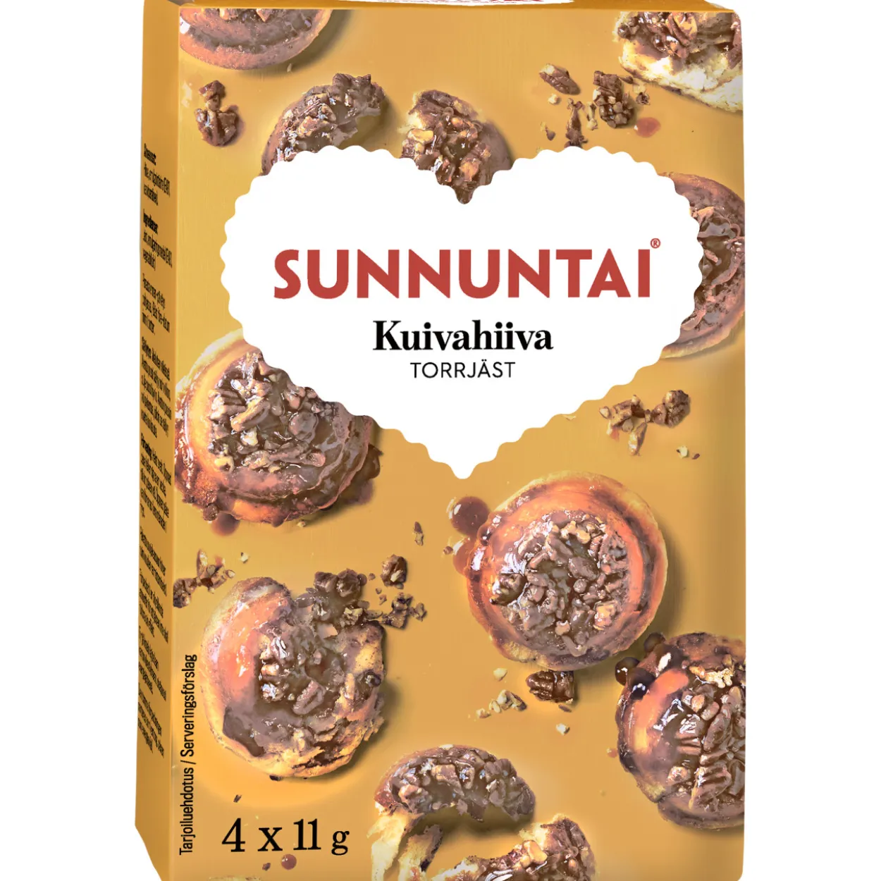 Kuivahiiva Sunnuntai 4 x 11 g