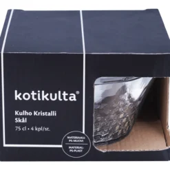 Kulho Kotikulta 4 kpl kristalli