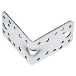 Kulmalevy ruostumaton A2, 90 x 90 x 65 mm