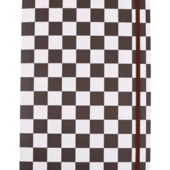 Kulmalukkokansio Iisi A4 Brown Checker