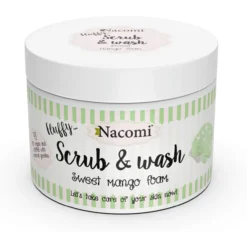Kuorinta- ja pesuvaahto Nacomi 180 ml Fluffy Sweet Mango