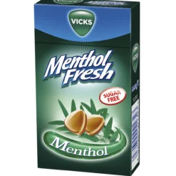 Kurkkupastilli Vicks 40 g Menthol Fresh sokeriton