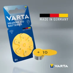 Kuulokojeparisto Varta 10 6 kpl