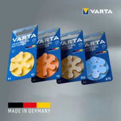 Kuulokojeparisto Varta 10 6 kpl