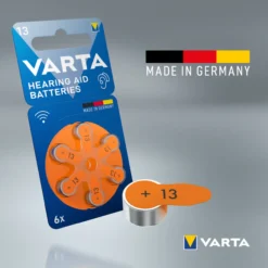 Kuulokojeparisto Varta 13 6 kpl