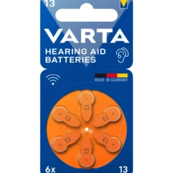 Kuulokojeparisto Varta 13 6 kpl