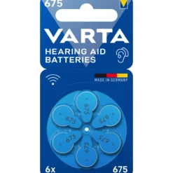 Kuulokojeparisto Varta 675 6 kpl