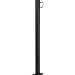 Köysitolppa 60 x 1000 mm musta